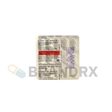 Glycomet SR 1000 mg USV Private Ltd.